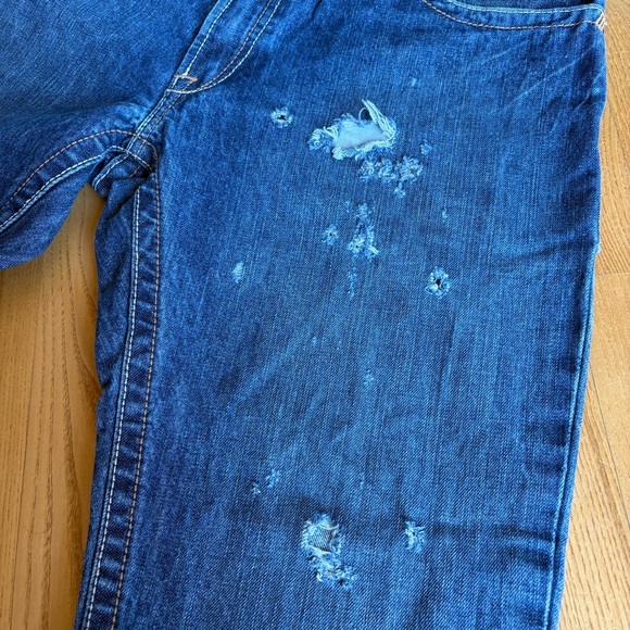 Ariat M4 Jeans Relaxed Boot Cut Mens 36x32 Blue Dark Wash Denim Pants 36 x 30 31 - Picture 2 of 11